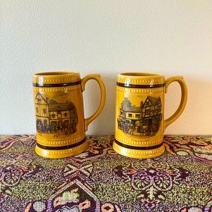 Vintage - Sadler England Beer Mugs